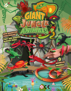 Giant Jungle Animals 65ø